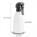 360 Degree Spray Bottle, Suream 10oz/300ml Fine Mist Spray Bottle Misting in Any Position, Refillable Empty Plastic Water Bottle for Salon Hair Stylist In-house Plants, Hairstyling, Ironing, Cleaning