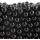 Black Polished Pearls 350Pcs, Suream ABS Undrilled Art Faux Beads for Makeup Brush Holder, No Hole Imitation Round Pearl for Vase Filler, Wedding Table Scatter, Birthday Party, Home Decor, 12mm/0.47In