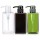 Pump Containers for Shampoo, Suream 3 Packs 15.8oz/450ml Clear Brown Green Refillable Square Dispensers Filling with Essential Oil Soap Lotion Liquid for Bathroom and Kitchen Countertop