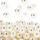 SUREAM Makeup Brush Beads, 10mm/0.39inch Vase Filler Round No Hole Pearls, Faux Pearls for Table Scatter, Wedding Centerpiece, Bridal Shower, Craft, Jewelry Making, Home Decorations (540PCS Ivory)