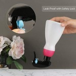 SUREAM Plant Spray Bottle, 10.6oz/300ml Plastic Water Mist Sprayer Refillable Empty Houseplant Sprayer with Black Trigger for Planting, Gardening, Misting Flowers, Ironing and Cleaning Solution
