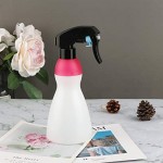 SUREAM Plant Spray Bottle, 10.6oz/300ml Plastic Water Mist Sprayer Refillable Empty Houseplant Sprayer with Black Trigger for Planting, Gardening, Misting Flowers, Ironing and Cleaning Solution