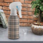 Water Sprayer for Hair, Suream 8.45oz/250ml Spray Water Bottle with Yellow Grid for Curly Hair, Refillable Empty Mist Sprayer for Hair Caring, Plants Watering, Ironing and Cleaning Uses
