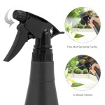 Suream Spray Bottle with Black Trigger, 10.6oz/300ml Adjustable Water Sprayer for Gardening