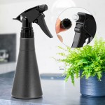 Suream Spray Bottle with Black Trigger, 10.6oz/300ml Adjustable Water Sprayer for Gardening