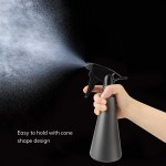 Suream Spray Bottle with Black Trigger, 10.6oz/300ml Adjustable Water Sprayer for Gardening