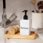 Suream Empty Shampoo Bottles with Pump, 3Pack 9.5oz/280ml Refillable Body Wash Dispensers for Shower, Plastic Countertop Soap Bottle for Bathroom, Kitchen Sink, Hotle, Salon Suream Empty Shampoo Bottles with Pump, 3Pack 9.5oz/280ml Refillable Body Wash Dispensers for Shower, Plastic Countertop Soap Bottle for Bathroom, Kitchen Sink, Hotle, Salon