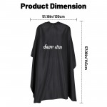 Suream Barber Cape, Professional Salon Hair Cutting Cape, Large Hairdresser Cape for Haircut, Coloring, Makeup, Styling-56"x63" Suream Barber Cape, Professional Salon Hair Cutting Cape, Large Hairdresser Cape for Haircut, Coloring, Makeup, Styling-56"x63"